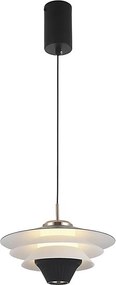Lustră LED pe cablu MANLEY LED/5W/230V negru/alb