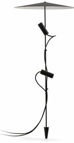 Tarus cu iluminat exterior arhitectural CLAP 1030 Black spike 2L with screen 40cm