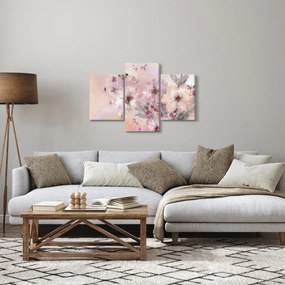 Tablou - Colaj de artă cu fluturi (90x60 cm)