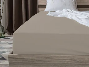 Cearsaf Jersey EXCLUSIVE gri-bej 200 x 220 cm