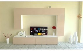 Living Armonia V1 PAL Cappuccino Lucios - cu sistem &quot;PUSH TO OPEN&quot;