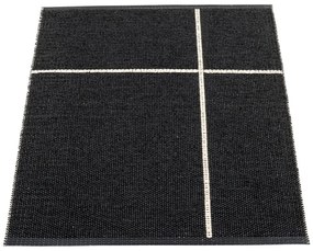 Covor pentru exterior și interior negru 70x90 cm Fred Black – Pappelina
