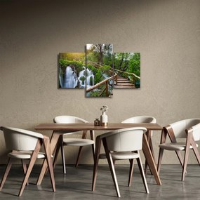 Tablou - Lacurile Plitvice (90x60 cm)