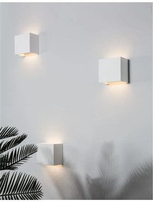 Aplica perete cu lumina ambientala up/down SANDRO alba