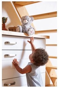 Kaloo - Jucărie de pluș cu melodie, urs ROUGE