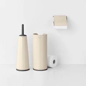 Set de accesorii pentru toaleta Brabantia ReNew 1006267, 3 piese, Rezistent la coroziune, Bej