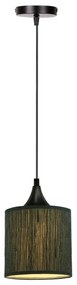 Lustră pe cablu PATTI 1xE27/60W/230V d. 15 cm verde