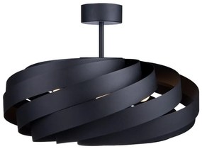 Plafoniera design modern Vento negru