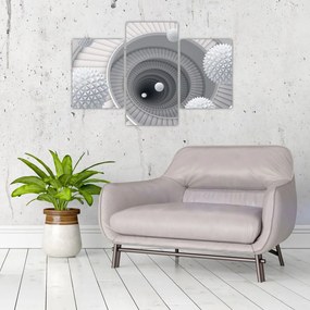 Tablou cu abstracție 3D (90x60 cm)