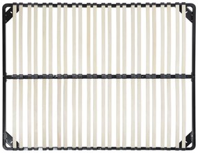 Somieră lamelară 200 x 180 cm Cornelius (negru). 1078439