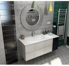 Sapho - Lavoar încastrat ROCKSTONE 67 x 35,5 cm, alb mat