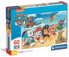 Patrula Cățelușilor Sandcastle Puzzle Clementoni de 60 de piese
