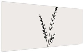 Tablou - Floare de pajiște N⁰2 (120x50 cm)