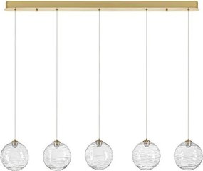 Lustra LED liniara design decorativ 2700K BLAZIK