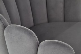Scaun K410 velvet gri