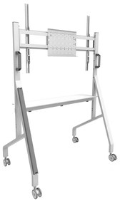 Stand podea mobil/fix NM 55-86" 76kg alb
