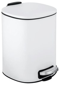 WENKO 24779100 - Coș ALASSIO 20,5 x 27 cm, alb/negru