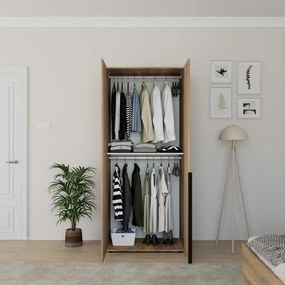 Dulap Haine Adore Oryana cu 2 usi si umeras, 90 x 210 x 62 cm