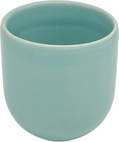 Pahar Cafea Albastru deschis (PANTONE Baby Blue, 250ml), gresie glazurata manual