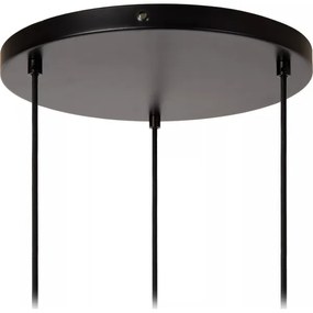 Lustră pe cablu Lucide 45493/03/33 MONSARAZ 3xE27/40W/230V verde/bej