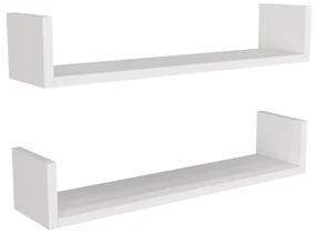 Raft Iris alb, 2 buc