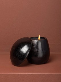 Lumanare decorativa din lemn cu ceara din soia Mushroom