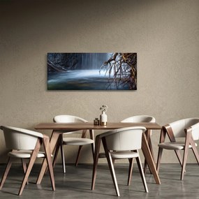Tablou - Laguna de iarnă (120x50 cm)