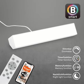 Lampă LED RGBW dimabilă de masă LED/9W/230V 3000-6500K Wi-Fi Tuya Brilo + telecomandă