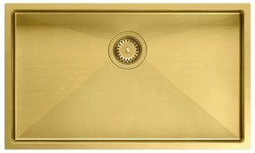 Chiuveta inox ANTHONY 80 auriu