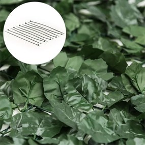 Fency Ivy, frunze iedera de culoare verde inchis - gard de protecție împotriva vântului 300 x 150 cm