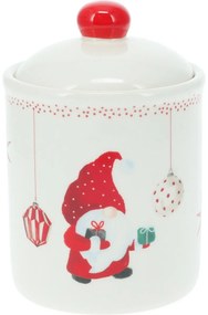 Doză din ceramică Spiriduș de Crăciun