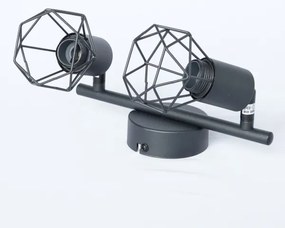 Brilagi - Spot CAGE 2x E14, 40W, 230V