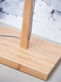 Lampadar eco din bambus Palawan natur, 60x15cm