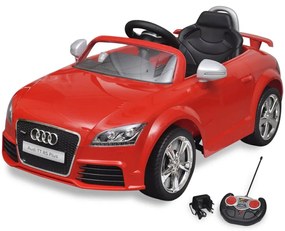 Masinuta pentru copii Audi TT RS, cu telecomanda, rosu Rosu