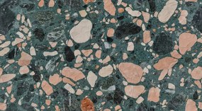 Fototapet, Terazzo Bold, Emerald, Rebel Walls