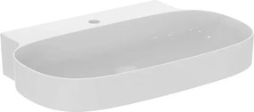 Lavoar suspendat Ideal Standard Atelier Linda-X cu orificiu baterie 75 cm alb lucios