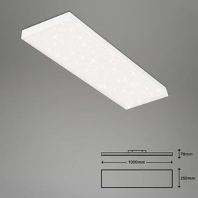 Panou LED aplicat dimabil Brilo FRAMELESS LED/28W/230V Wi-Fi Tuya + telecomandă