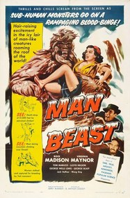 Ilustrație Man Beast 1956