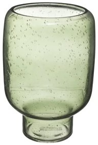 Vaza Sticla Bubbly Khaki 24.5 Cm