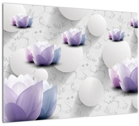 Tablou cu flori (70x50 cm)