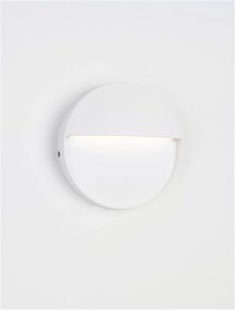 Spot LED aplicat iluminat exterior ambiental IP54 TOBY D-11cm alb
