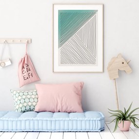 Poster - Abstracție pictată (A4)