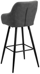 Set scaune tip bar 2buc. Dakien (gri). 1009999