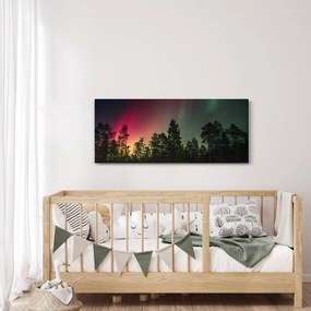 Tablou cu Northern Lights (120x50 cm)