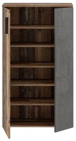 Pantofar ETON, maro/antracit