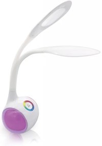 Lampă LED RGB de masă dimabilă reîncărcabilă LED/5W/5V 2400 mAh