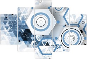 Tablou - Abstract geometric (150x105 cm)