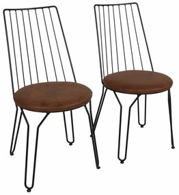 Set de scaune de sufragerie Ada Brown, 2 buc.