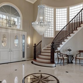 Lustra cristal casa scarii design LUX Louis Philippe 11L 1711-11CC SRT