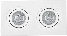 Rama spot directionabil, incastrabil, alb, dim. 25x9,2cm RADON-2, 43397